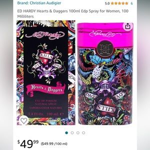 50ml Ed Hardy Perfume